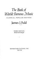 Cover of The book of world-famous music