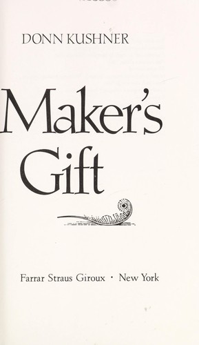 Cover of The violin-maker's gift