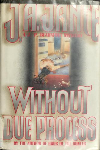 Cover of Without due process