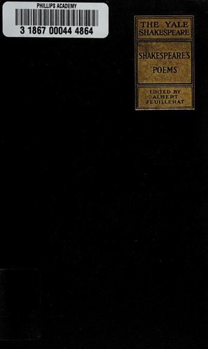 Cover of Poems (Lover's Complaint / Passionate Pilgrim / Phoenix and the Turtle / Rape of Lucrece / Sonnets to Sundry Notes of Music / Venus and Adonis)