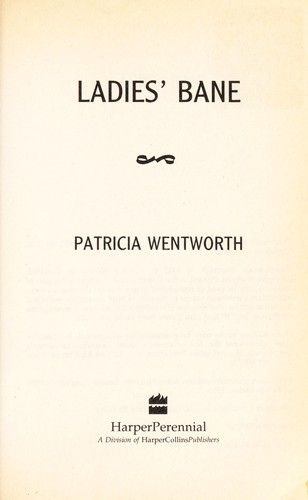 Cover of Ladies' Bane (A Miss Silver Mystery)