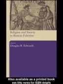 Cover of Religion and society in Roman Palestine