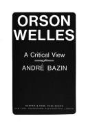 Cover of Orson Welles