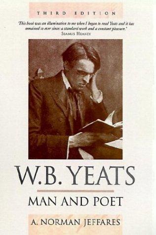 Cover of W.B. Yeats, man and poet
