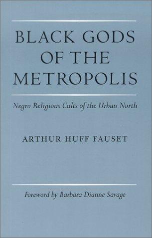 Cover of Black gods of the metropolis