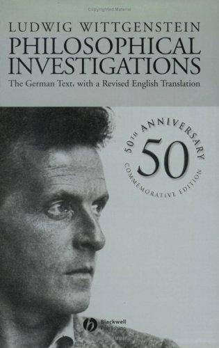 Cover of Philosophische Untersuchungen