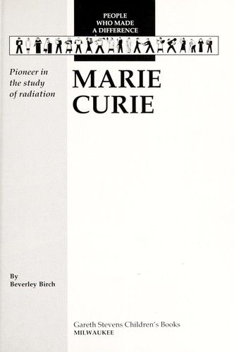 Cover of Marie Curie
