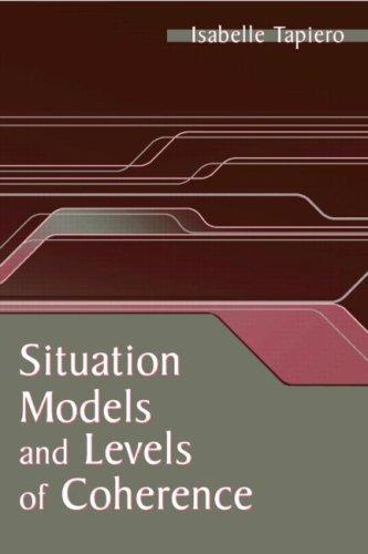 Cover of Situation Models and Levels of Coherence