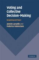 Cover of Voting and collective decision-making
