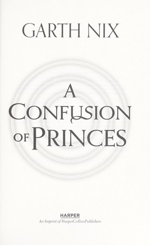 Cover of A confusion of princes