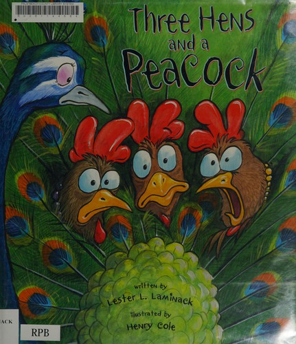 Cover of Three hens and a peacock
