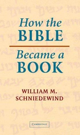 Cover of How the Bible Became a Book