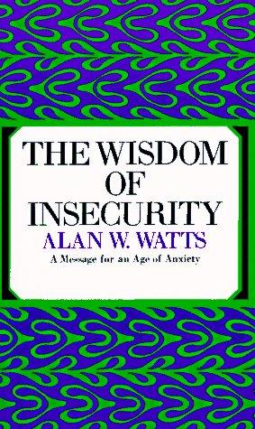 Cover of The Wisdom of Insecurity