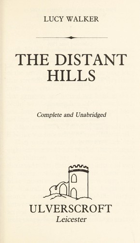 Cover of The Distant Hills