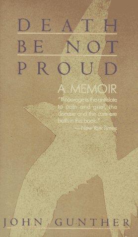 Cover of Death be not proud