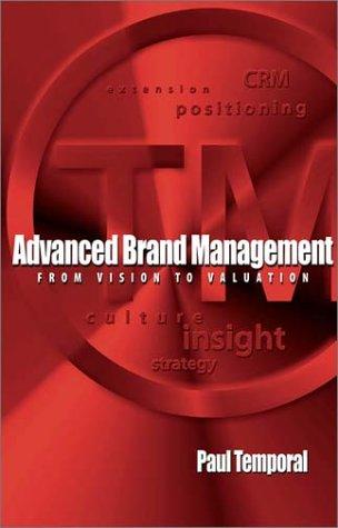 Cover of Advanced brand management