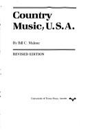Cover of Country music U.S.A