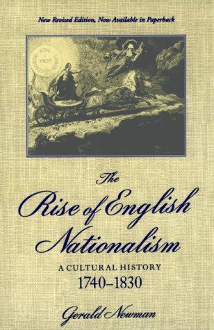Cover of The rise of English nationalism