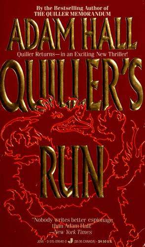 Cover of Quiller's Run