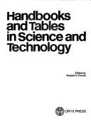 Cover of Handbooks and tables in science and technology