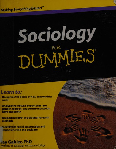 Cover of Sociology for dummies