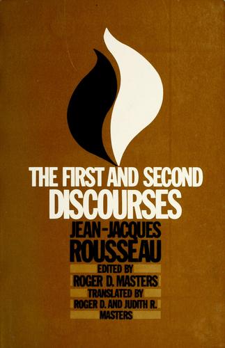 Cover of Discours sur les sciences et les arts