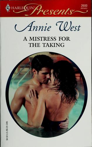 Cover of A mistress for the taking