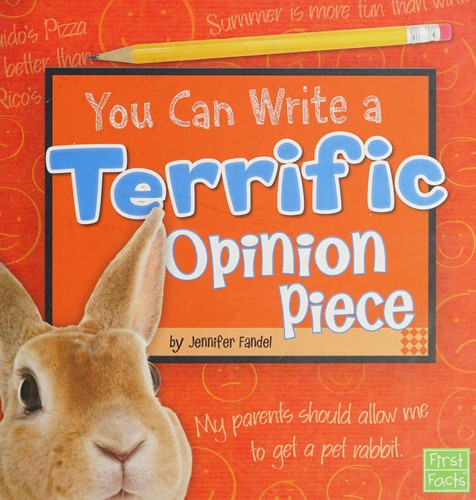 Cover of You can write a terrific opinion piece