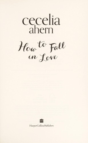 Cover of How to fall in love