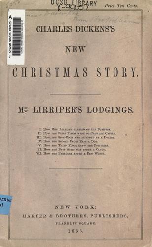 Cover of Mrs. Lirriper's Lodgings