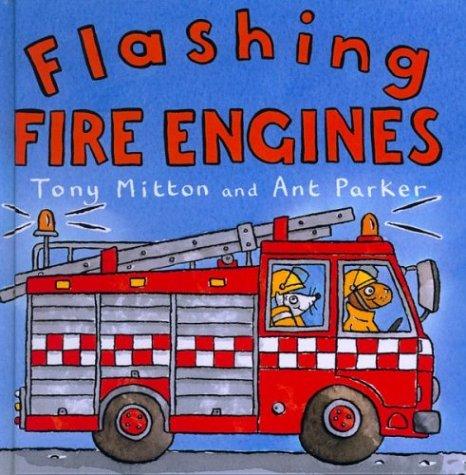 Cover of Flashing Fire Engines