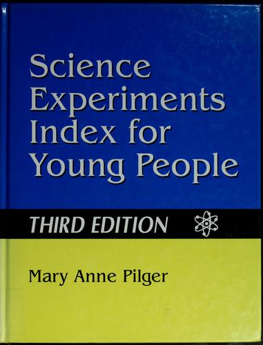 Cover of Science experiments index for young people