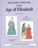 Cover of English costume in the age of Elizabeth