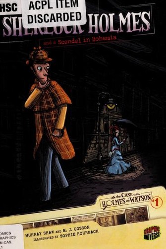 Cover of Sherlock Holmes and a Scandal in Bohemia