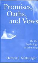 Cover of Promises, oaths, and vows