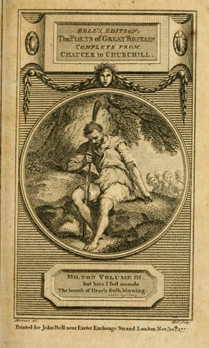 Cover of Milton's Poems
