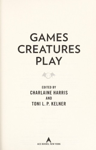 Cover of Games creatures play