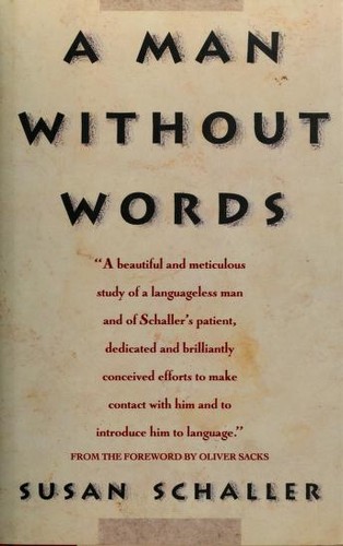 Cover of A man without words
