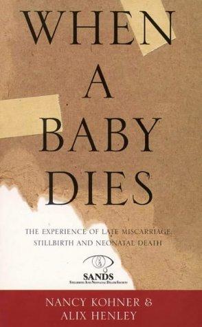 Cover of When a baby dies