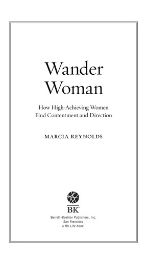 Cover of Wander woman