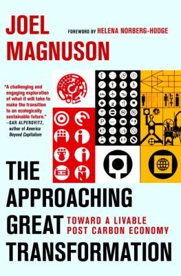 Cover of The Approaching Great Transformation