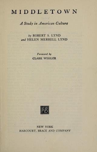 Cover of Middletown