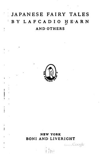 Cover of Japanese fairy tales
