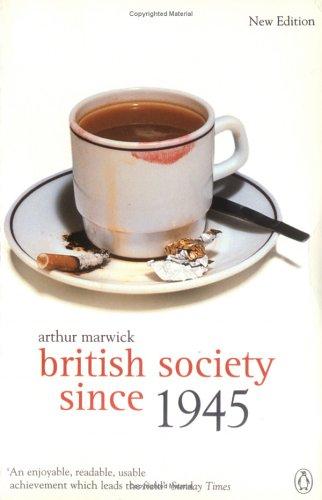 Cover of British society since 1945