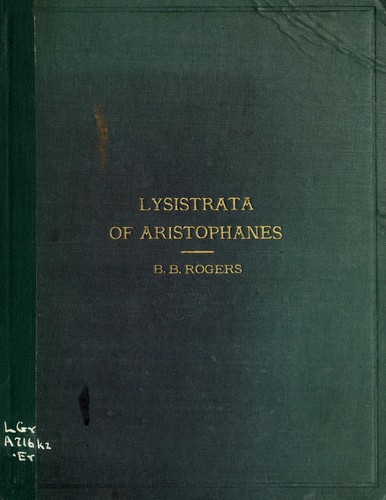 Cover of Lysistrata