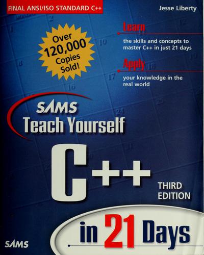 Cover of Sams teach yourself C++ in 21 days
