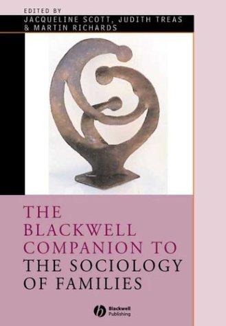 Cover of The Blackwell Companion to the Sociology of Families