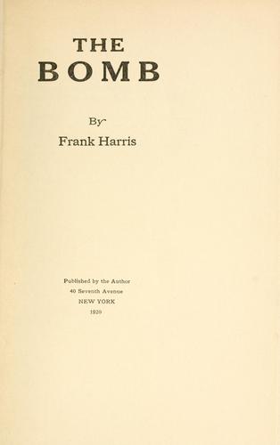 Cover of The bomb