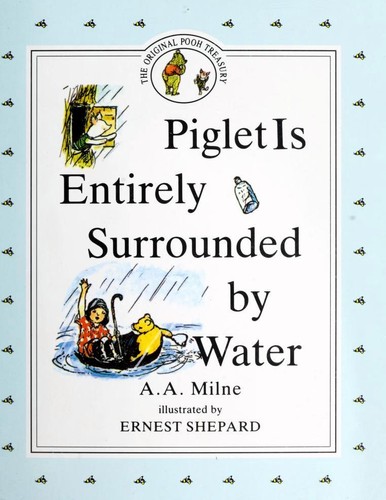 Cover of Piglet is Entirely Surrounded by Water
