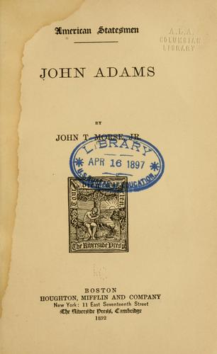 Cover of John Adams